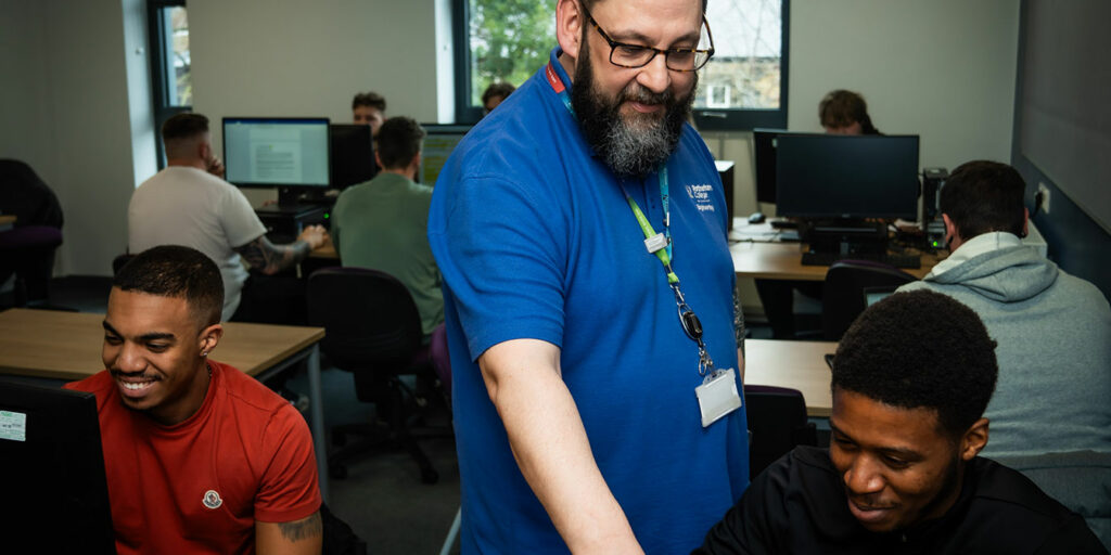 Engineering adult learners using computers