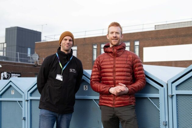 Refurbished Bike Lockers at Rotherham College Campus