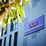 The outside of the UCR building
