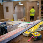 In the joinery workshop