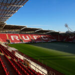 The football pitch at Rotherham United Football Club