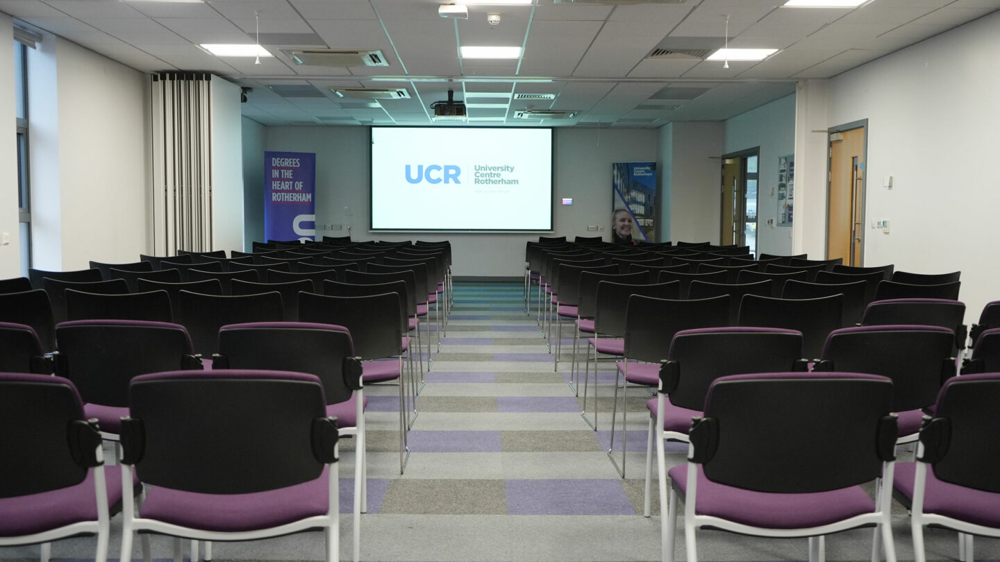 The seminar room at University Centre Rotherham