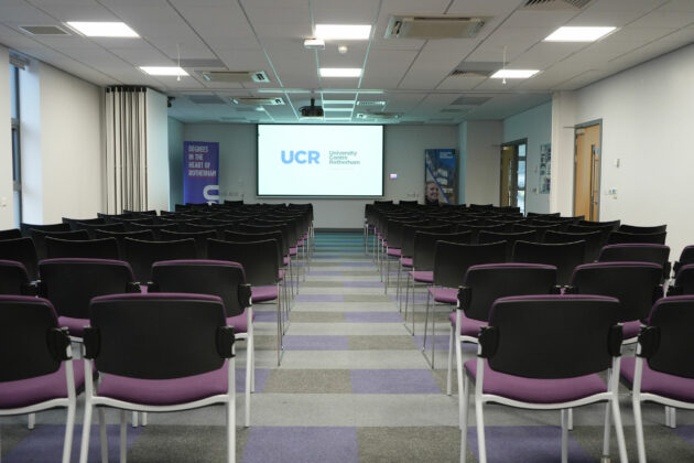 The seminar room at University Centre Rotherham