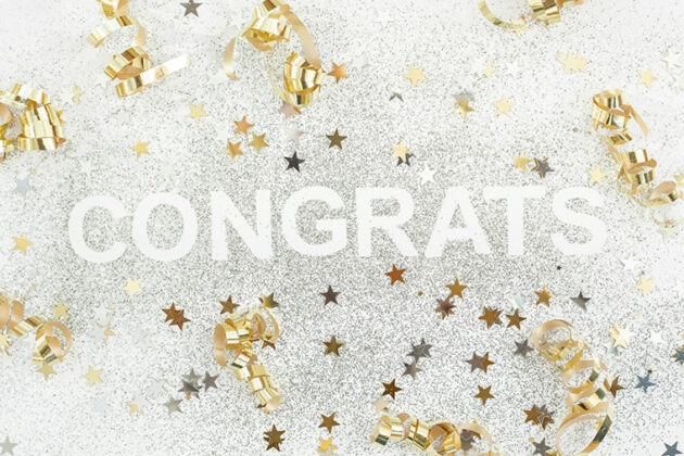 Congrats text