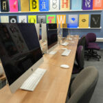 The graphic design classroom in the UCR